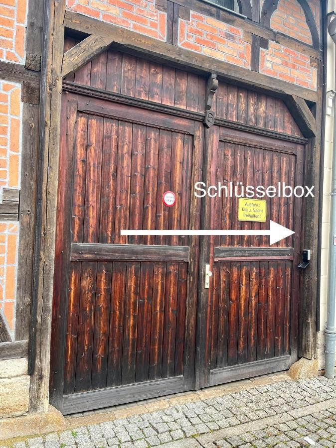 Delux Ferienwohnung Kunstgalerie Und Ilmradweg Kranichfeld Exteriör bild