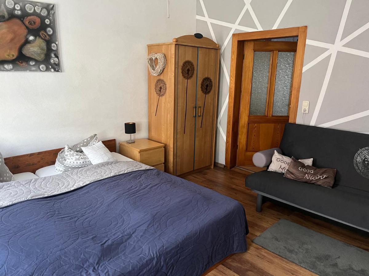 Delux Ferienwohnung Kunstgalerie Und Ilmradweg Kranichfeld Exteriör bild