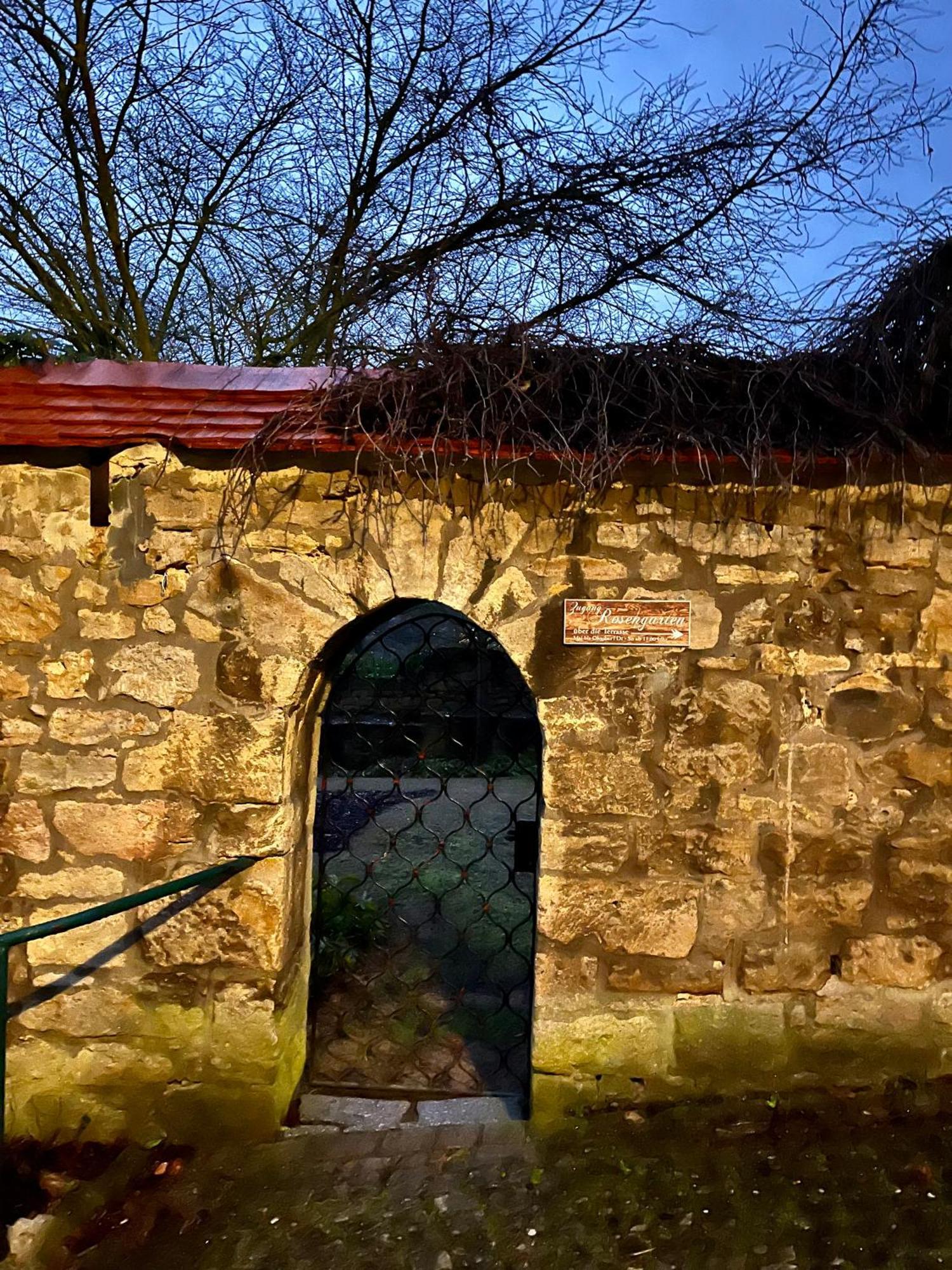 Delux Ferienwohnung Kunstgalerie Und Ilmradweg Kranichfeld Exteriör bild