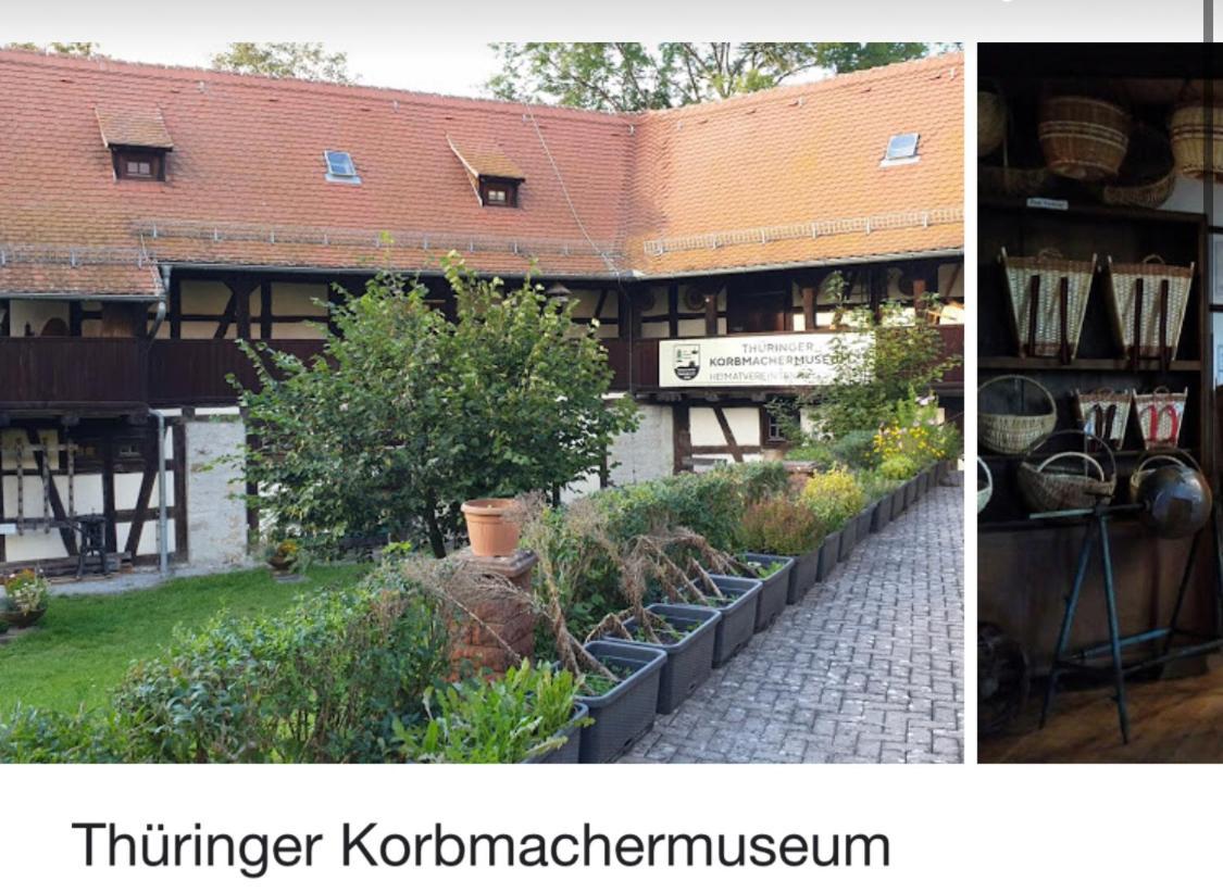 Delux Ferienwohnung Kunstgalerie Und Ilmradweg Kranichfeld Exteriör bild